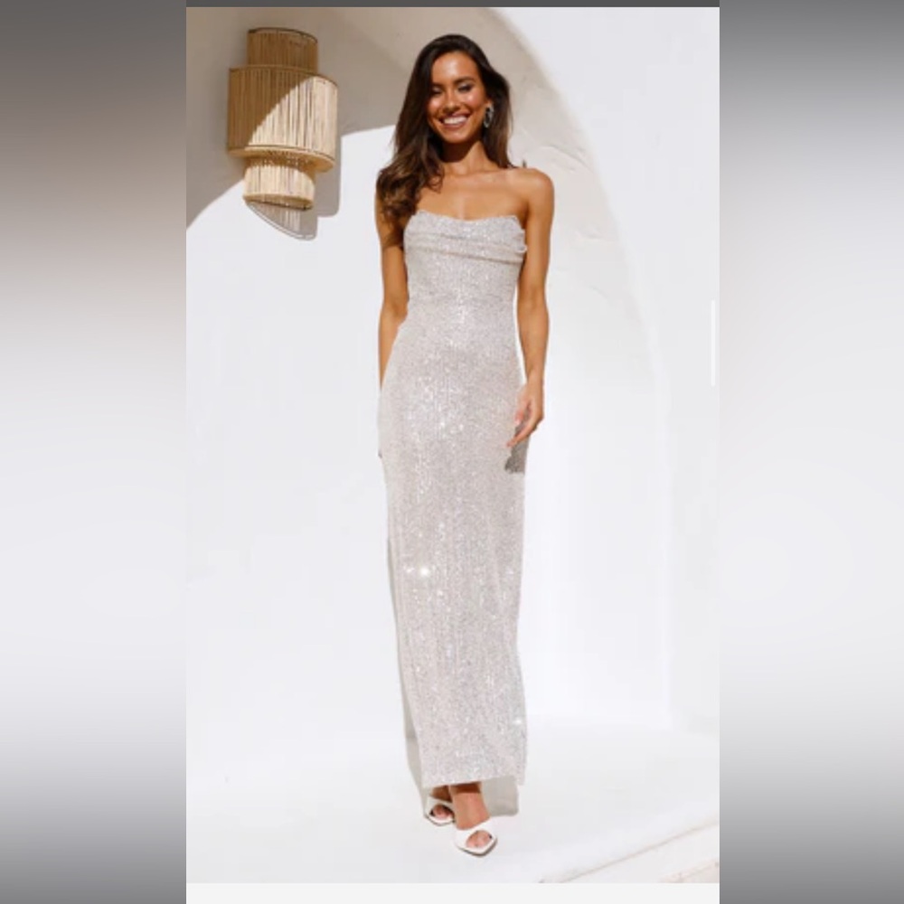 Hello Molly finest words sequin dress